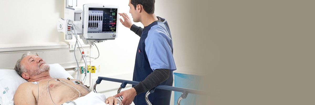 GE Healthcare Clinical View cardiac algoruthms and parameter strength ensure accurate and repeatable monitoring.