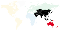 Asia, Australia & New Zealand